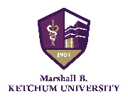 Marshall B. Ketchum University Logo